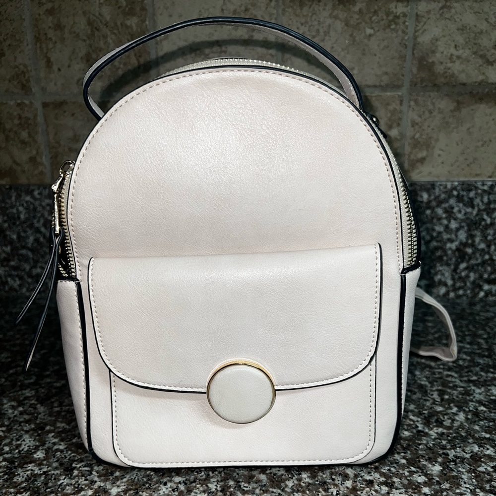 Light pink bookbag purse